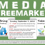 Media FreeMarket Event, September 9th, 1-5 PM