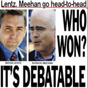 Congressional candidates Pat Meehan and Bryan Lentz debate Thursday from 7-8 PM