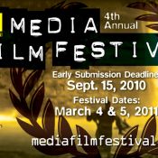 Media Film Festival Early Submission Deadline September 15th