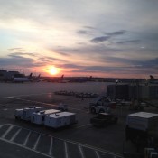 Philadelphia Airport at Dawn